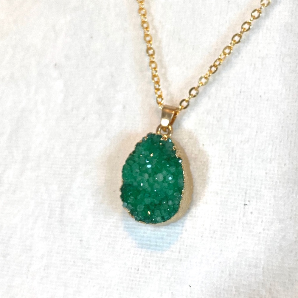 💕•druzy necklace• - Picture 3 of 3